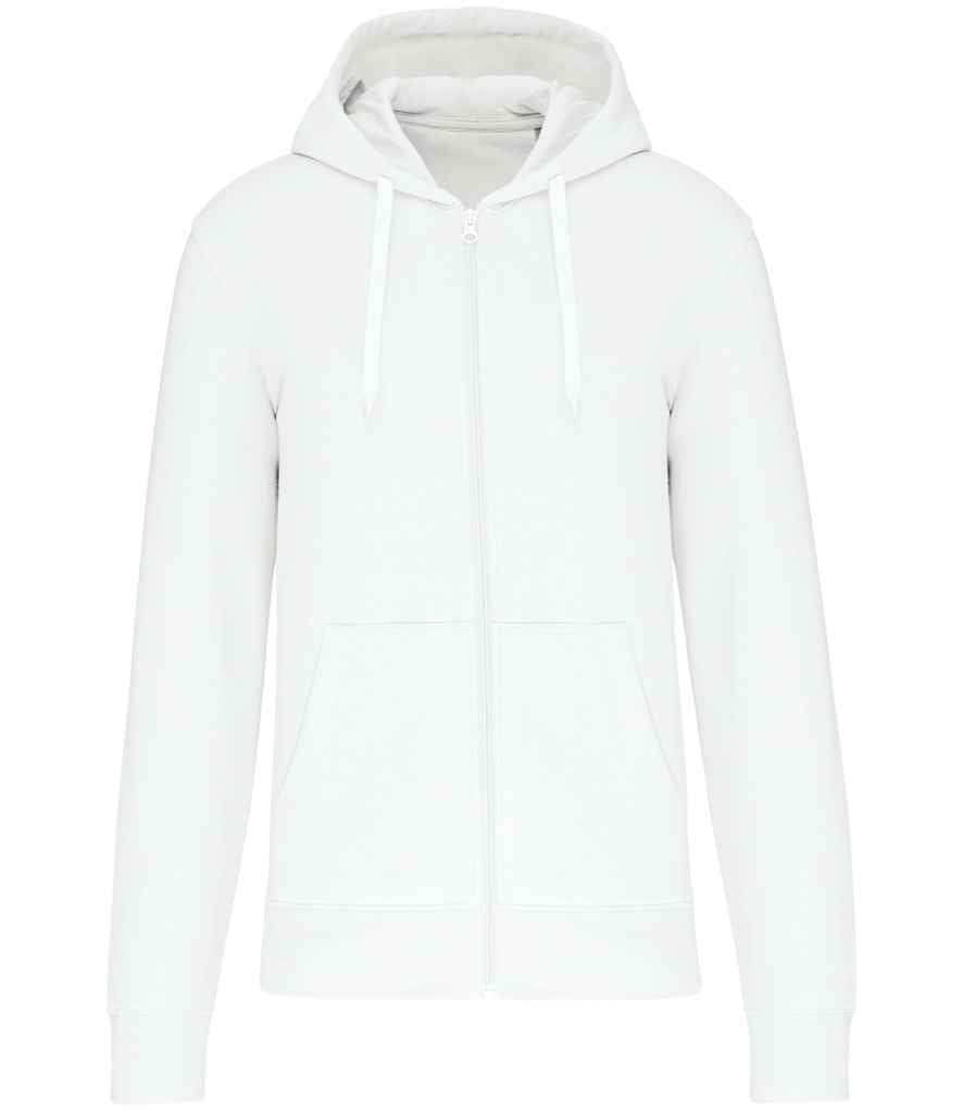 Kariban Full Zip Hoodie | White