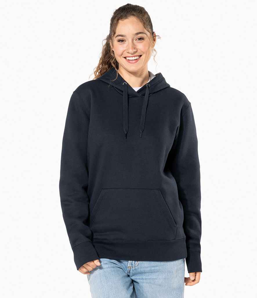 Kariban Heavy Contrast Hoodie | Black