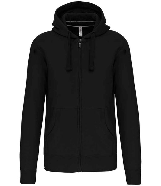 Kariban Full Zip Hooded Sweatshirt | Black