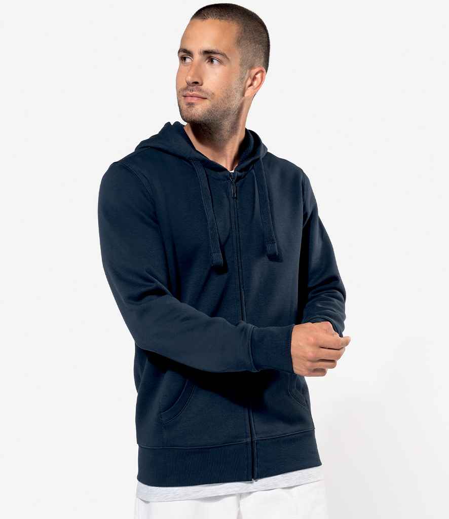 Kariban Full Zip Hooded Sweatshirt | Navy
