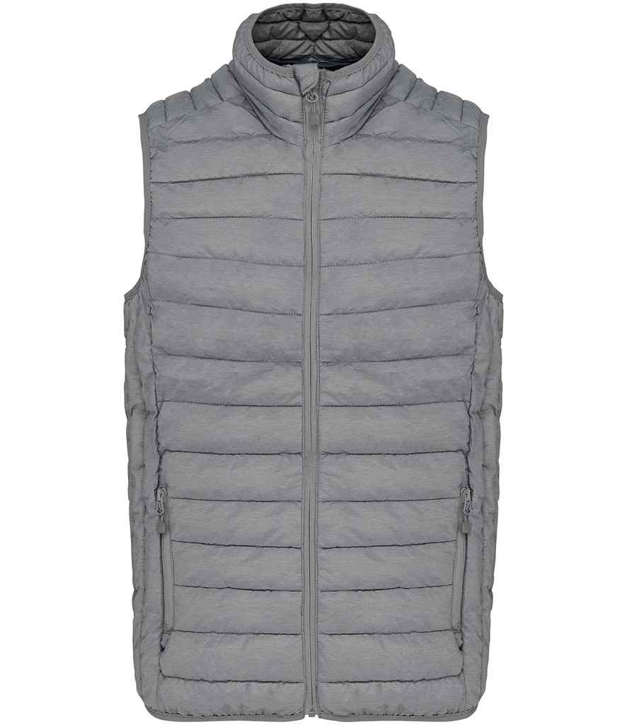 Kariban Lightweight Padded Bodywarmer | Marl Silver