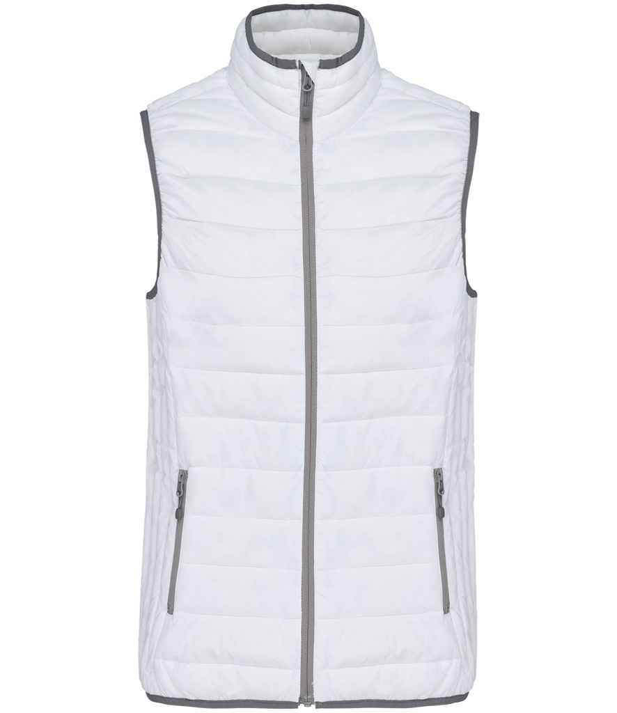 Kariban Ladies Lightweight Padded Bodywarmer | White