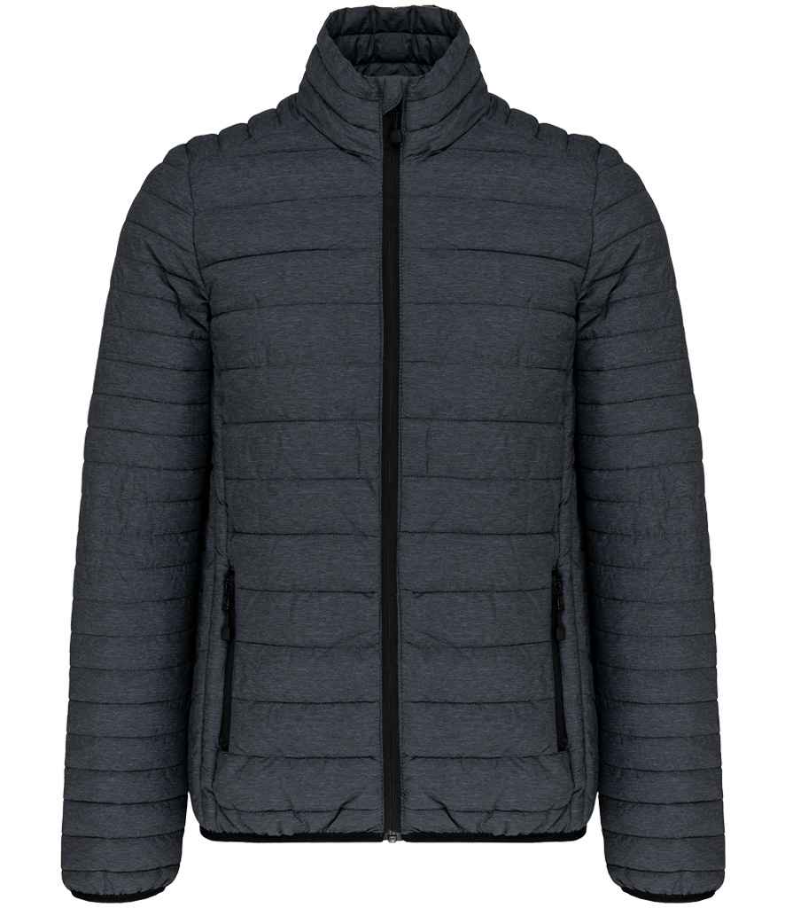 Kariban Lightweight Padded Jacket | Marl Dark Grey
