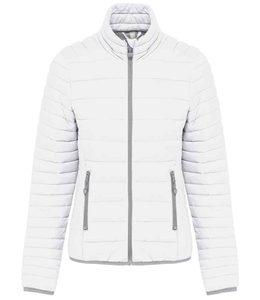 Kariban Ladies Lightweight Padded Jacket | White
