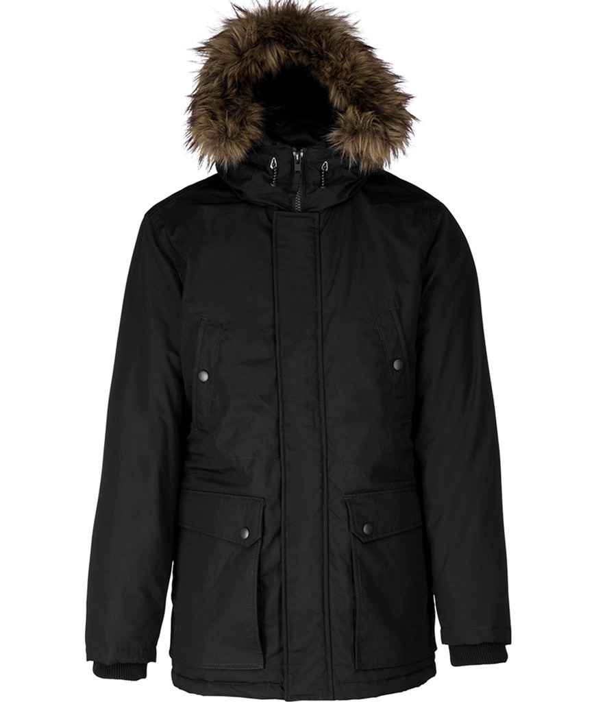 Kariban Winter Parka Jacket | Black