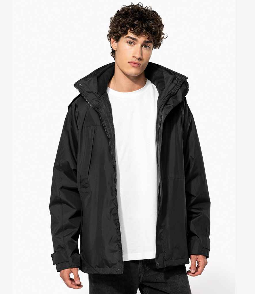 Kariban 3-in-1 Jacket | Black