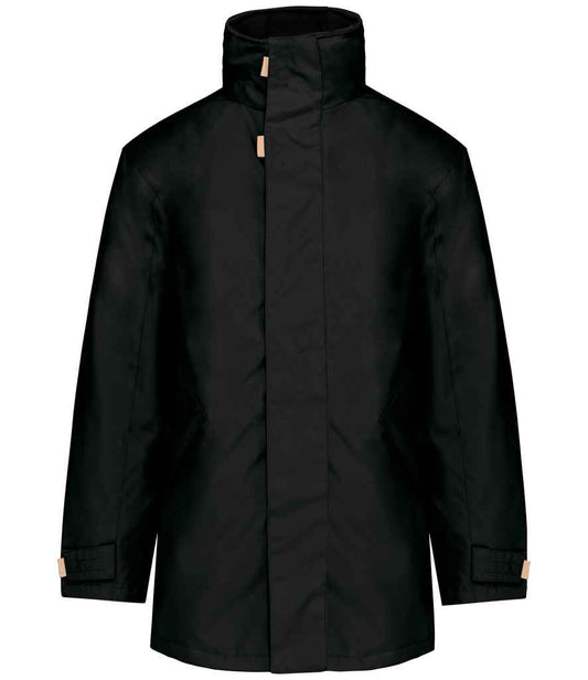 Kariban Parka Jacket | Black/Black
