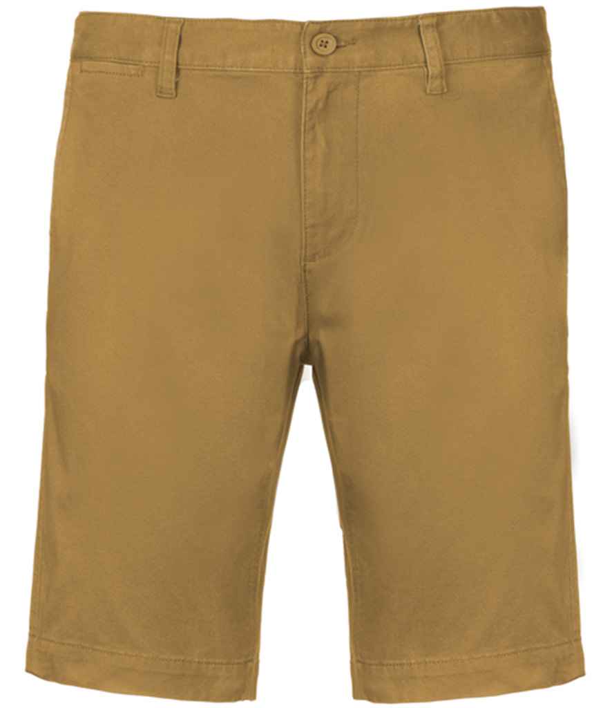 Kariban Chino Bermuda Shorts | Camel