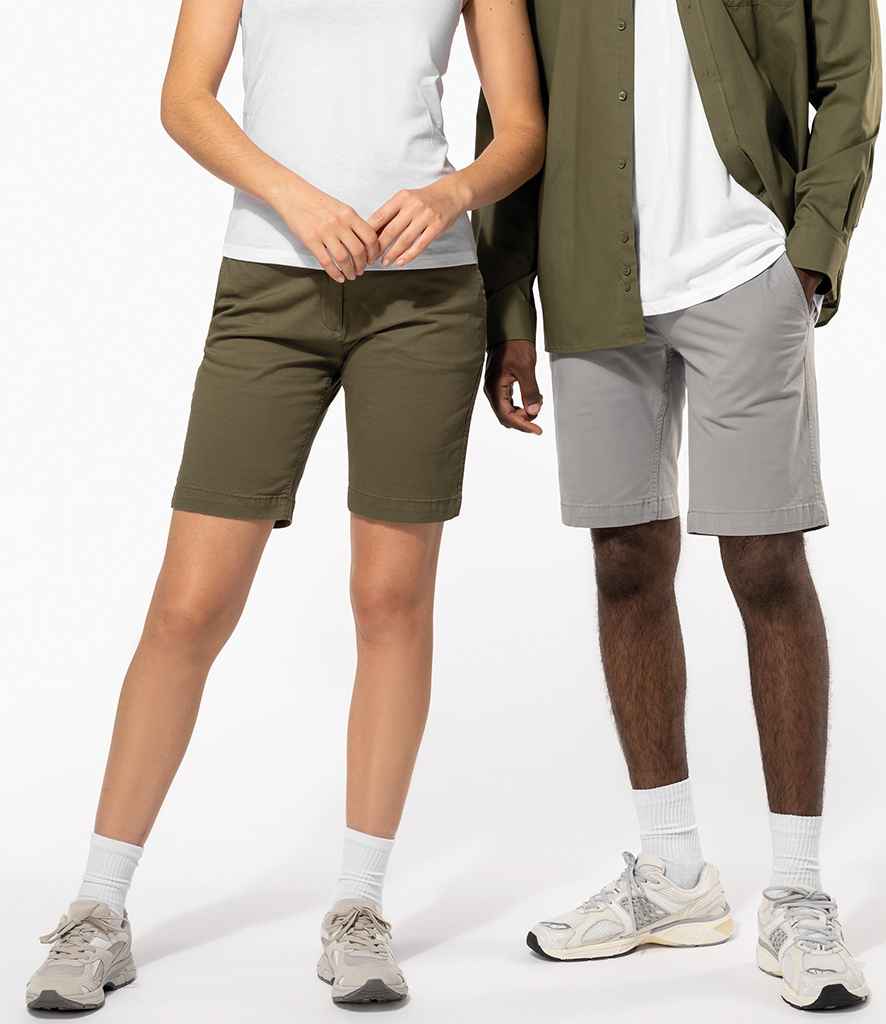 Kariban Ladies Chino Bermuda Shorts | Light Khaki