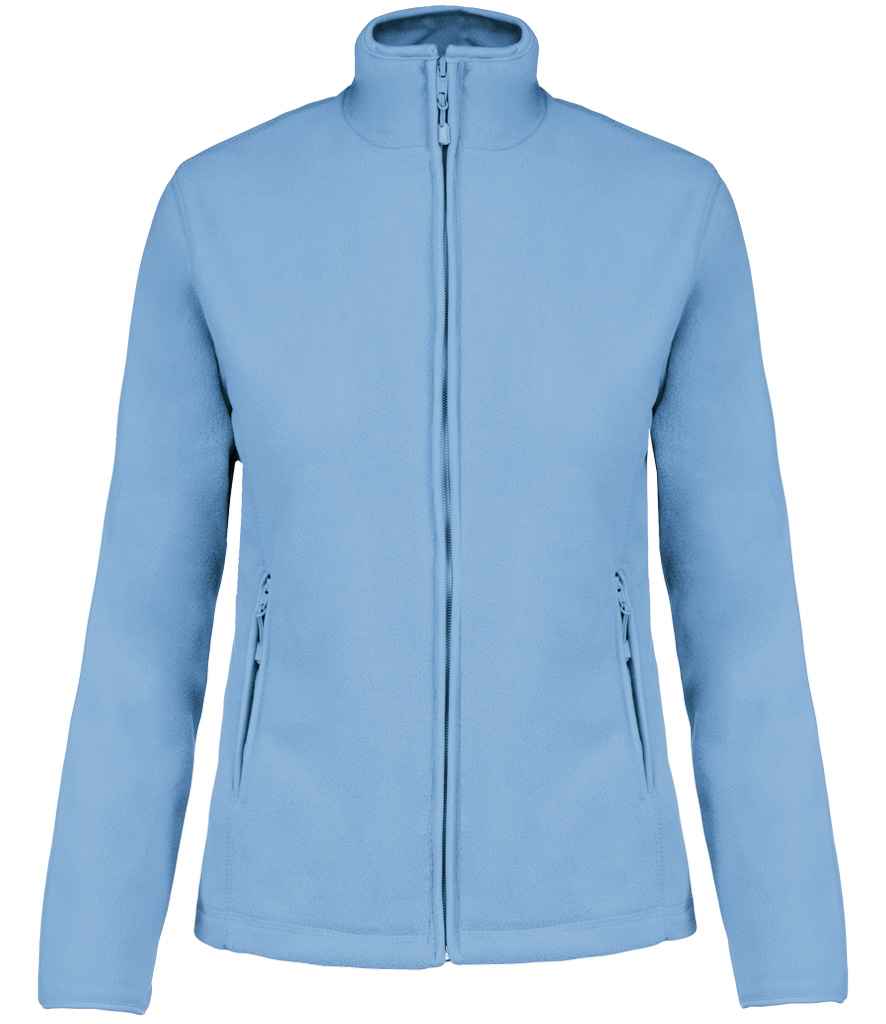 Kariban Ladies Maureen Micro Fleece Jacket | Sky Blue