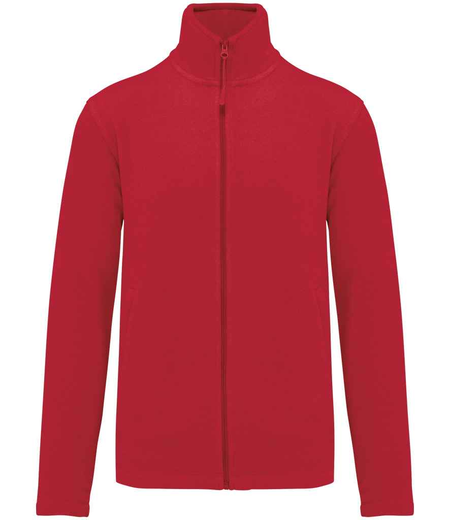 Kariban Falco Micro Fleece Jacket | Red