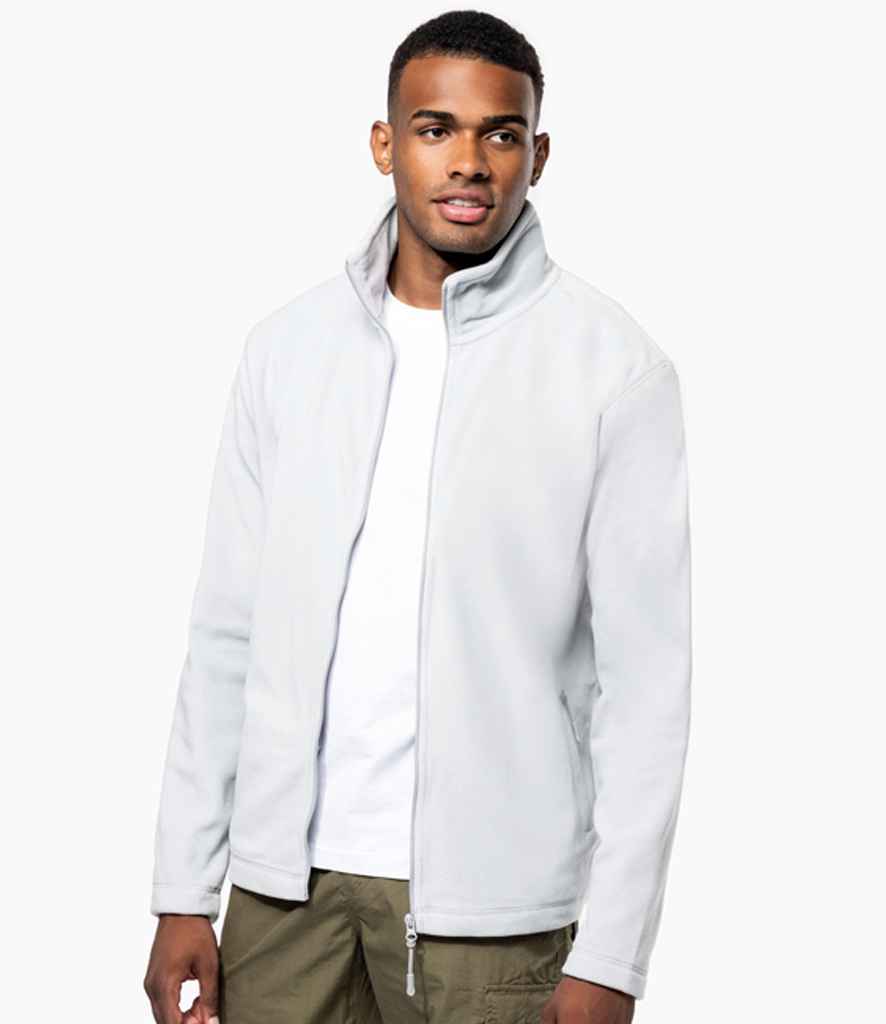 Kariban Falco Micro Fleece Jacket | White