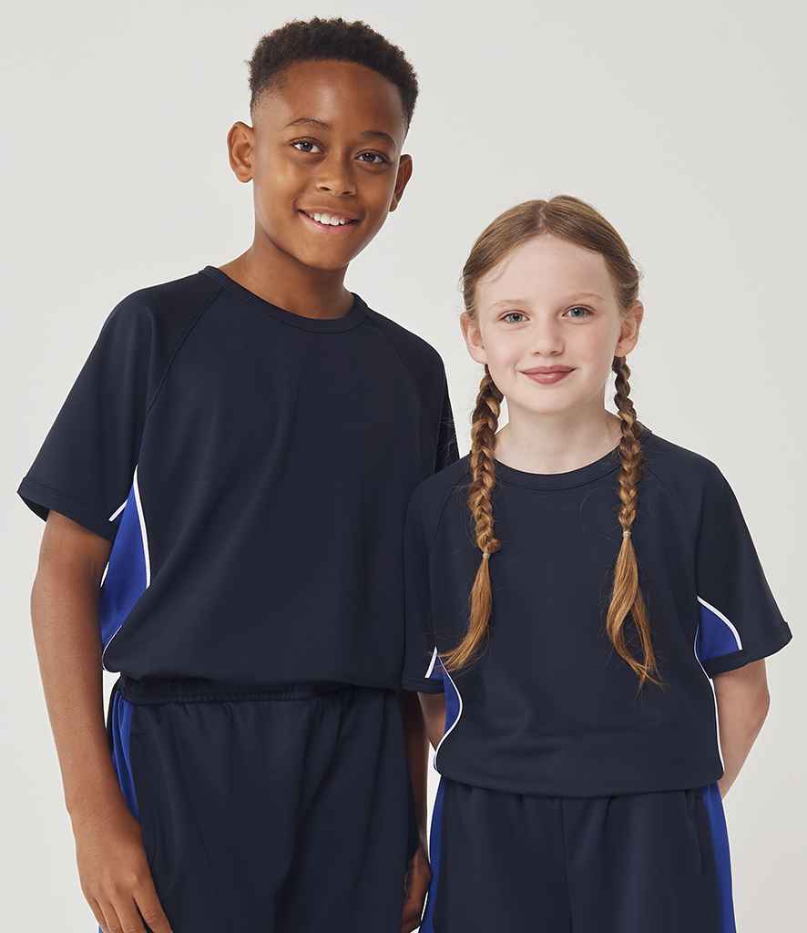 Finden + Hales Kids Performance Team T-Shirt | Navy