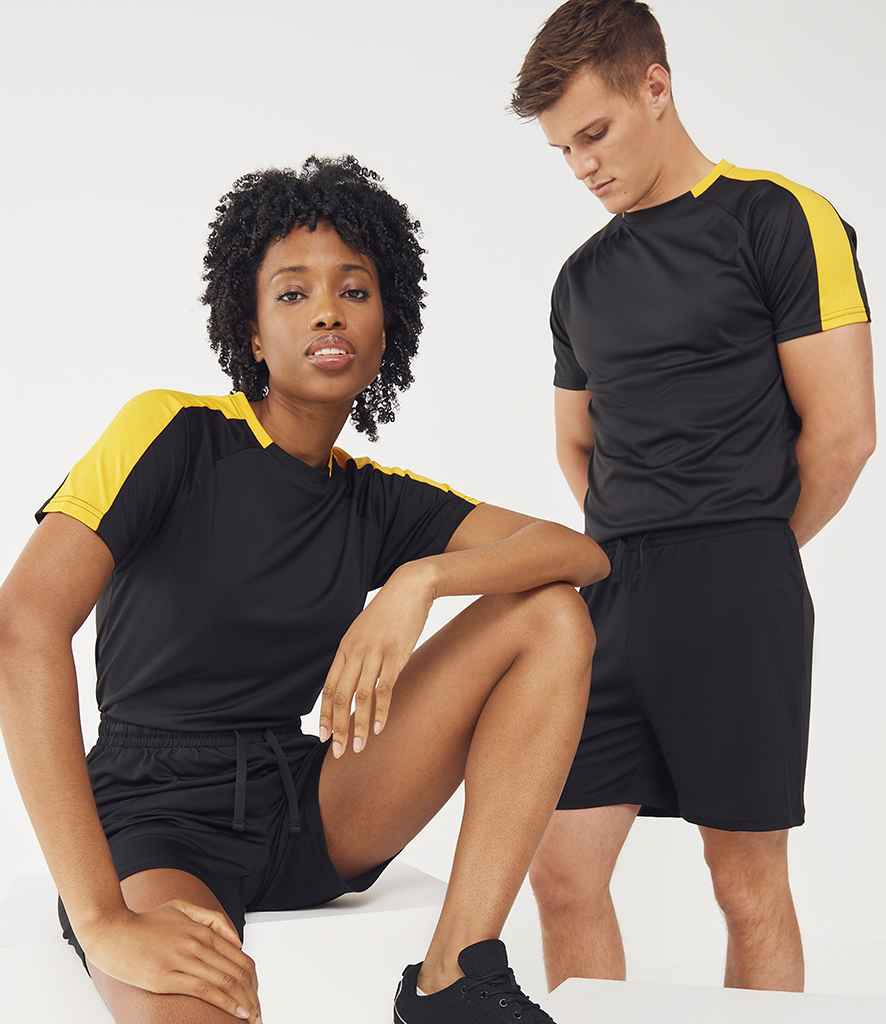 Finden + Hales Unisex Team T-Shirt | Black/Gold