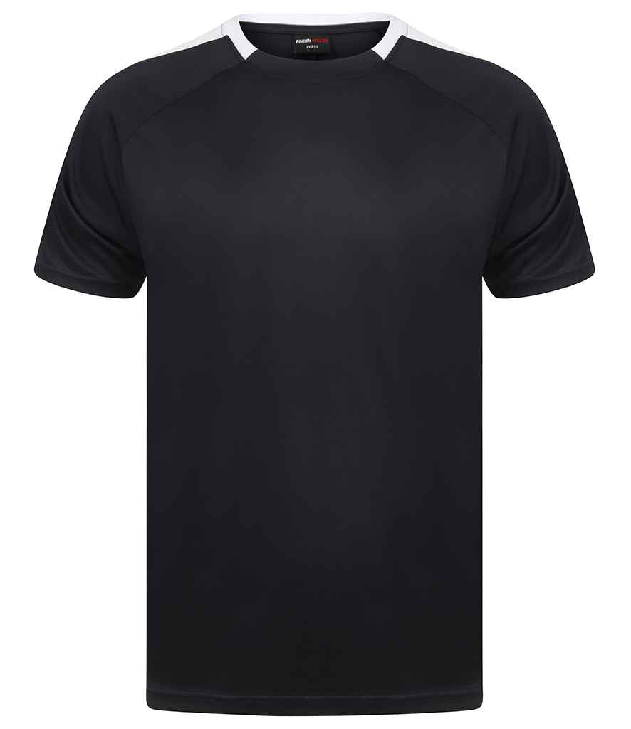 Finden + Hales Unisex Team T-Shirt | Navy/White