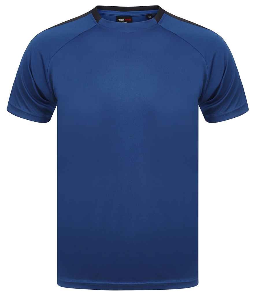 Finden + Hales Unisex Team T-Shirt | Royal Blue/Navy
