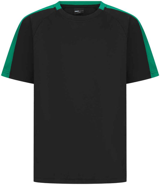 Finden + Hales Kids Team T-Shirt | Black/Emerald