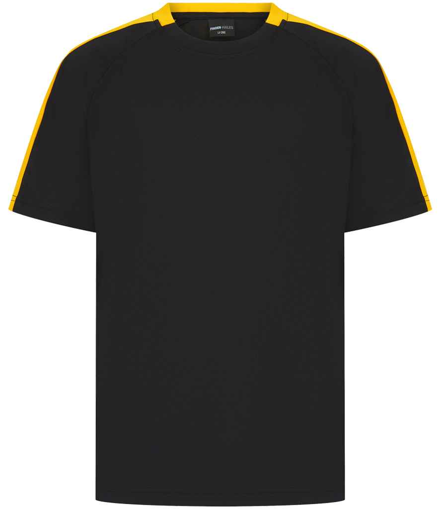 Finden + Hales Kids Team T-Shirt | Black/Gold