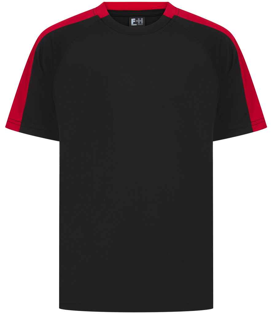 Finden + Hales Kids Team T-Shirt | Black/Red