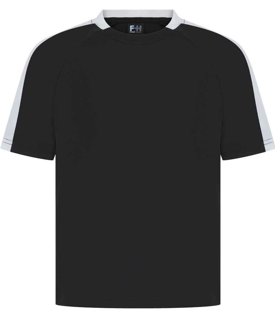 Finden + Hales Kids Team T-Shirt | Black/White