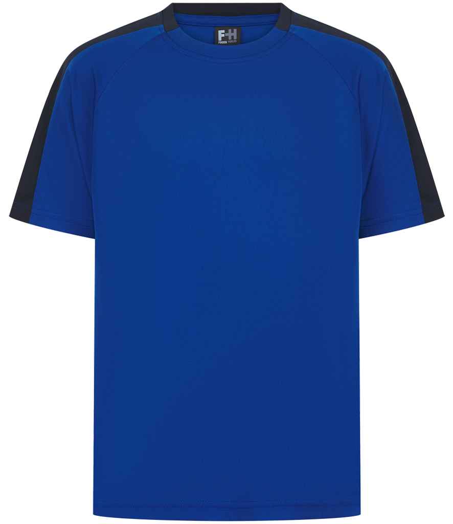 Finden + Hales Kids Team T-Shirt | Royal Blue/Navy