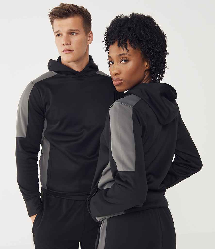 Finden + Hales Unisex Team Hoodie | Black/Gunmetal
