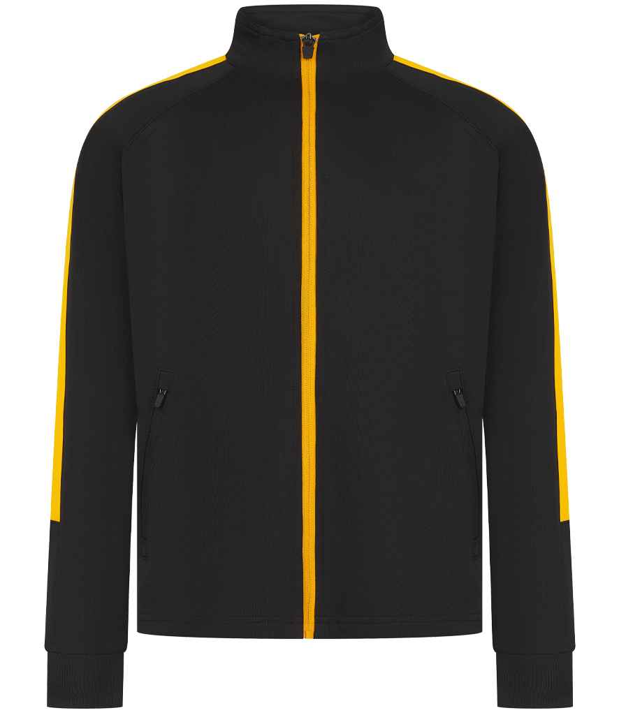 Finden + Hales Kids Knitted Tracksuit Top | Black/Gold