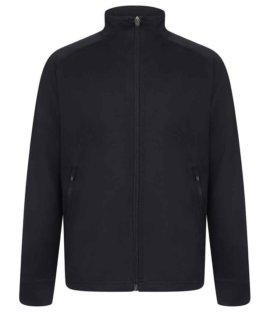 Finden + Hales Kids Knitted Tracksuit Top | Navy/Navy