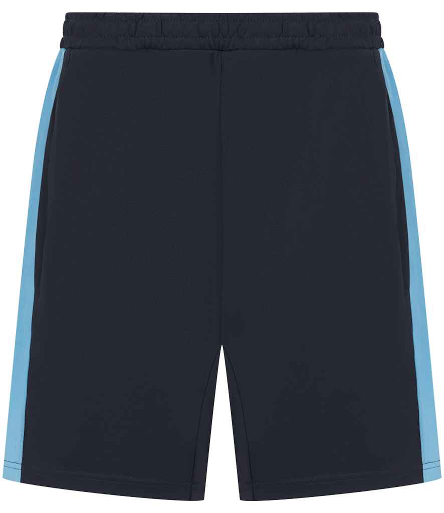 Finden + Hales Knitted Shorts | Navy/Sky blue