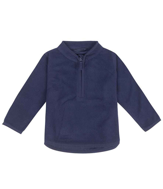 Larkwood Kids 1/2 Zip Lightweight Fleece | Navy