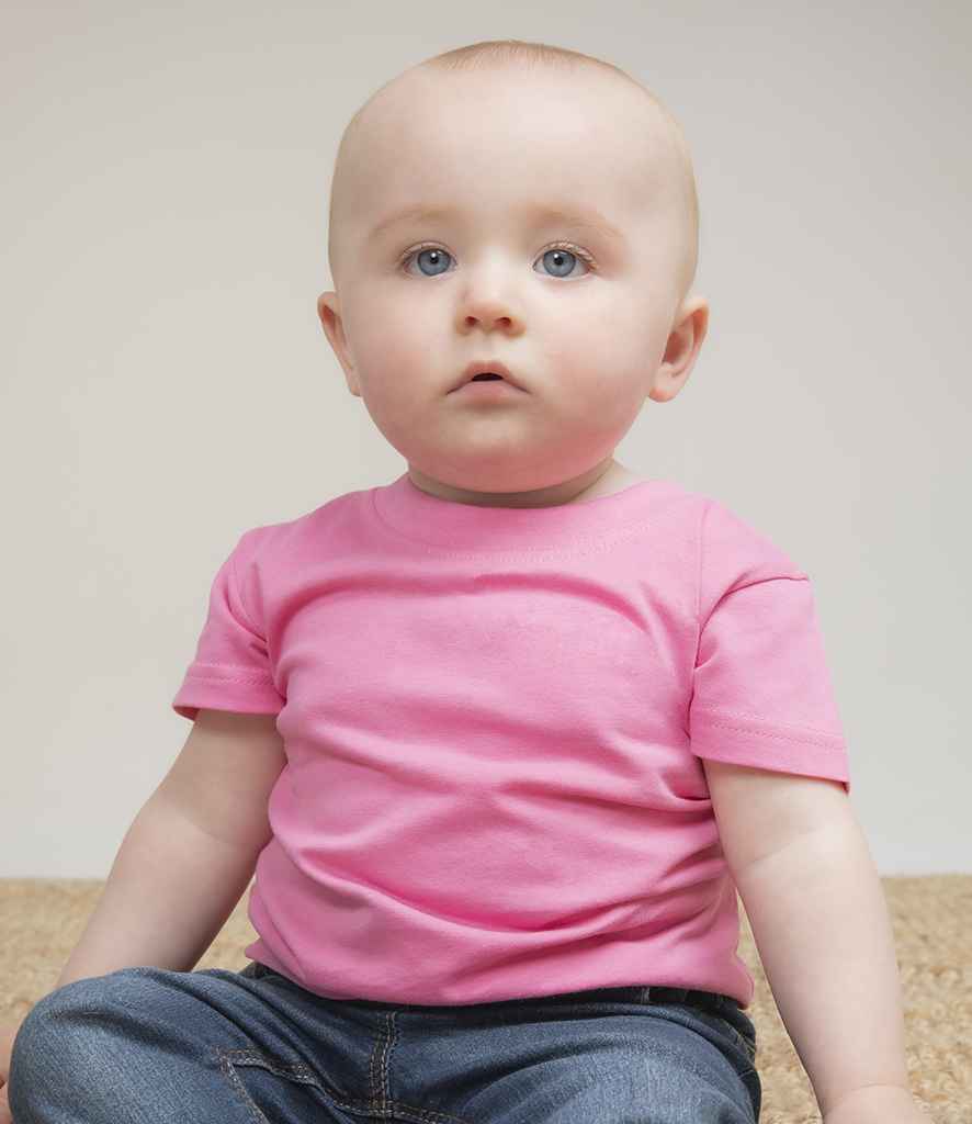 Larkwood Baby/Toddler Organic T-Shirt | Bright Pink