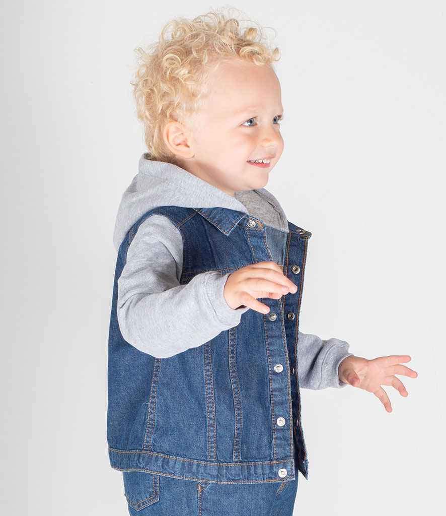 Larkwood Kids Denim Jacket | Blue Denim