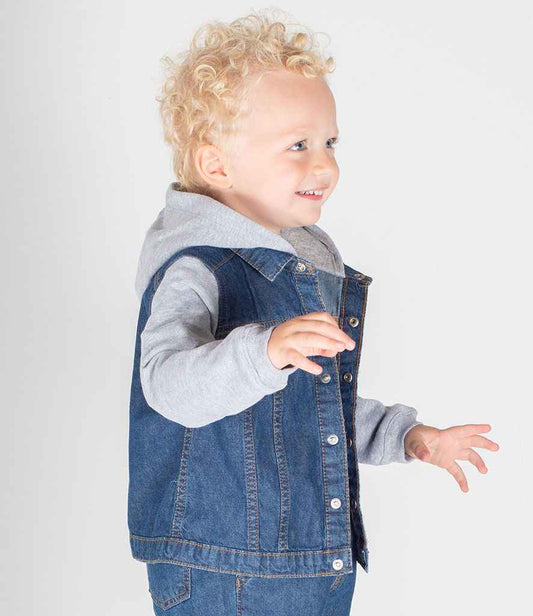 Larkwood Kids Denim Jacket | Blue Denim