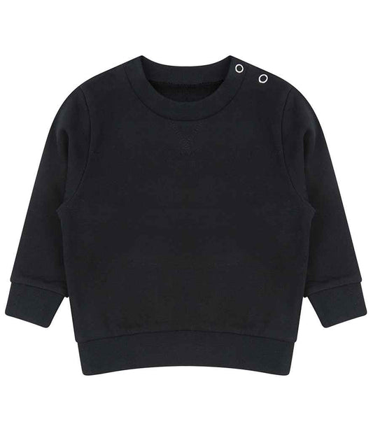 Larkwood Kids Sustainable Sweatshirt | Black