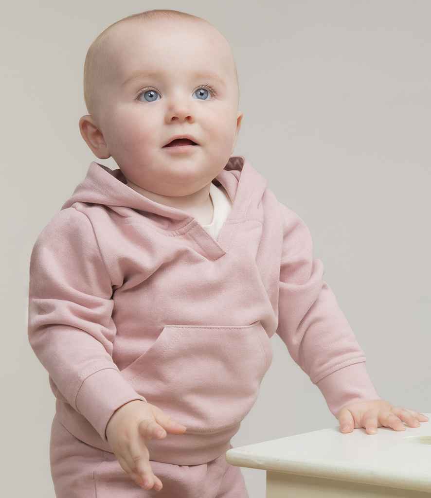 Larkwood Kids Sustainable Hoodie | Soft Pink