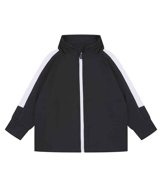 Larkwood Baby/Toddler Tracksuit Top | Black/White