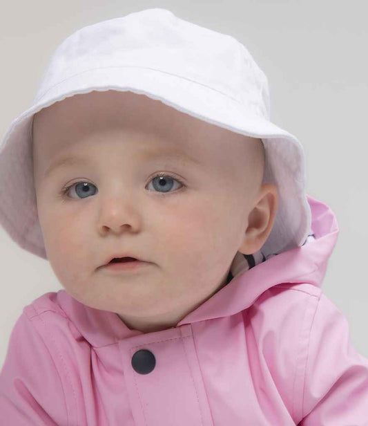 Larkwood Baby/Toddler Bucket Hat | White