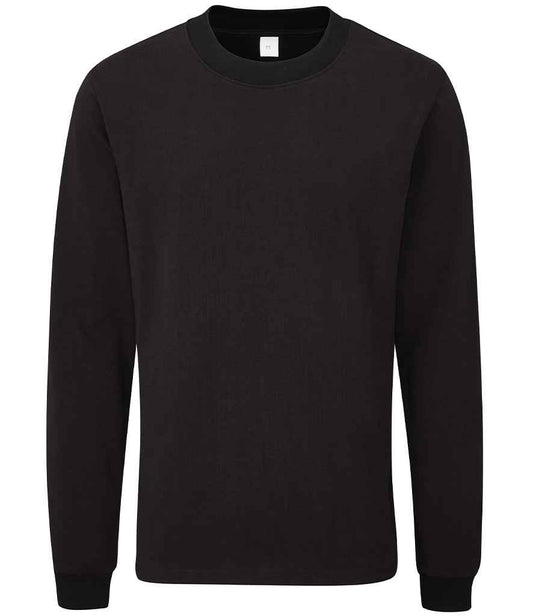 Mantis Unisex Essential Heavy Long Sleeve T-Shirt | Black