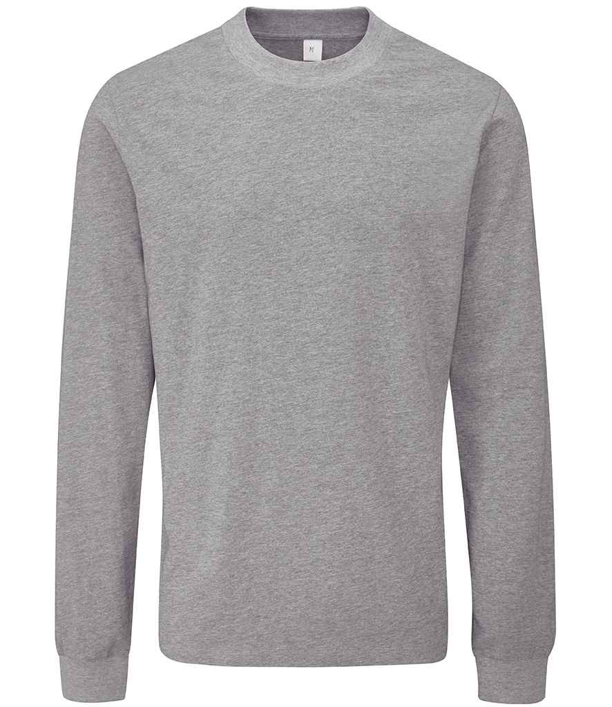 Mantis Unisex Essential Heavy Long Sleeve T-Shirt | Heather Marl