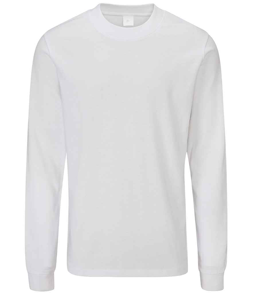 Mantis Unisex Essential Heavy Long Sleeve T-Shirt | White