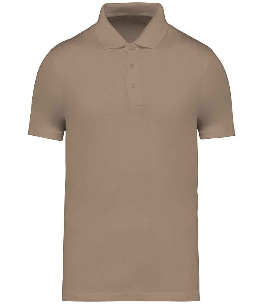 Native Spirit Jersey Polo Shirt | Wet Sand