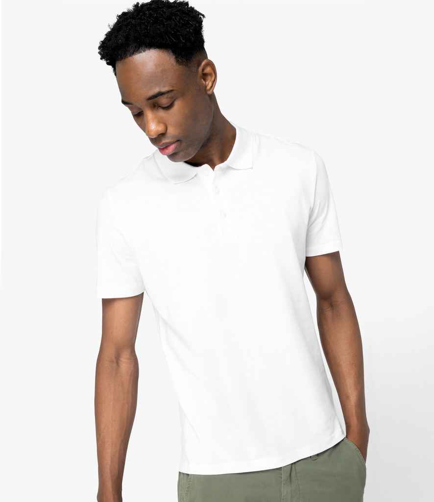 Native Spirit Jersey Polo Shirt | White