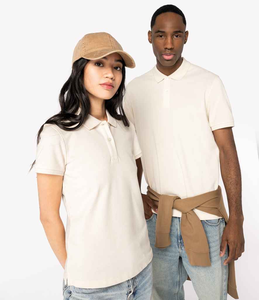Native Spirit Piqué Polo Shirt | Raw Natural