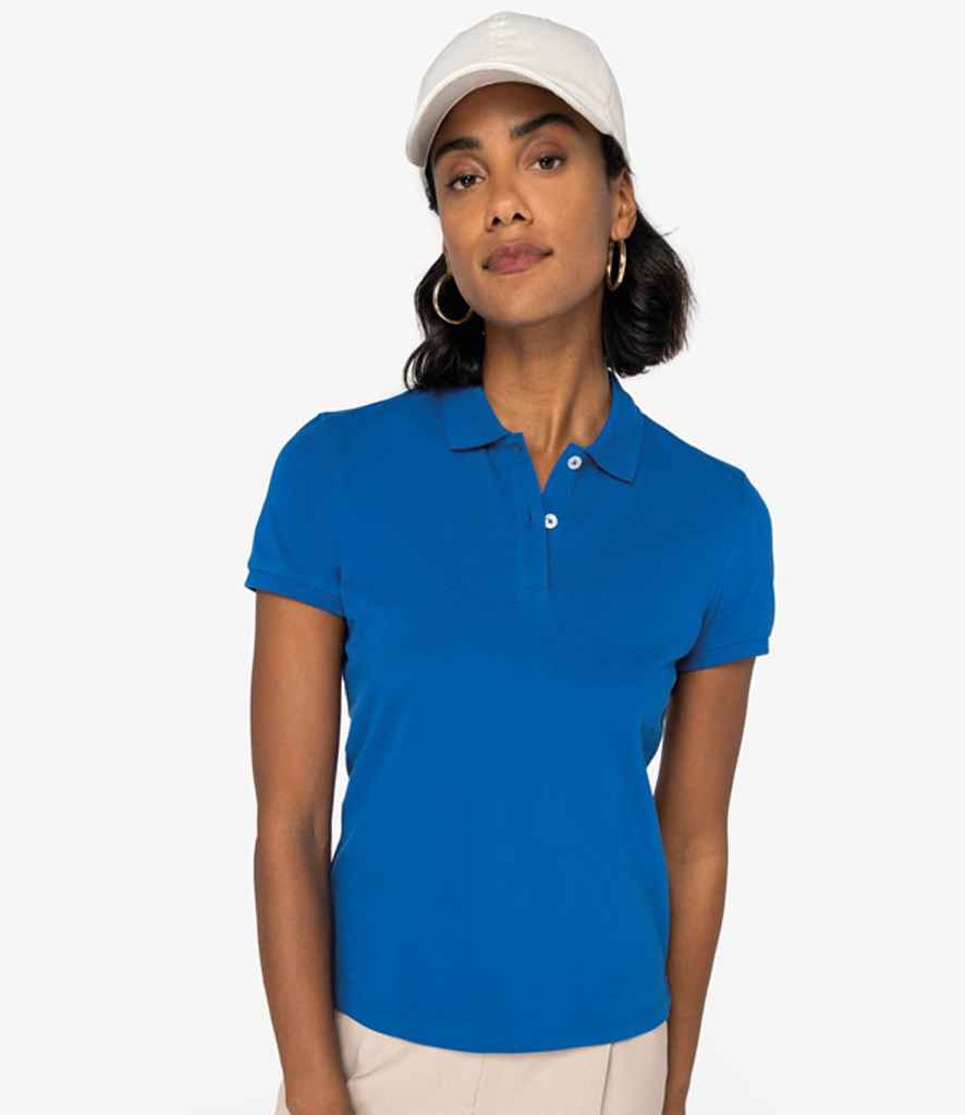 Native Spirit Ladies Piqué Polo Shirt | Blue Sapphire