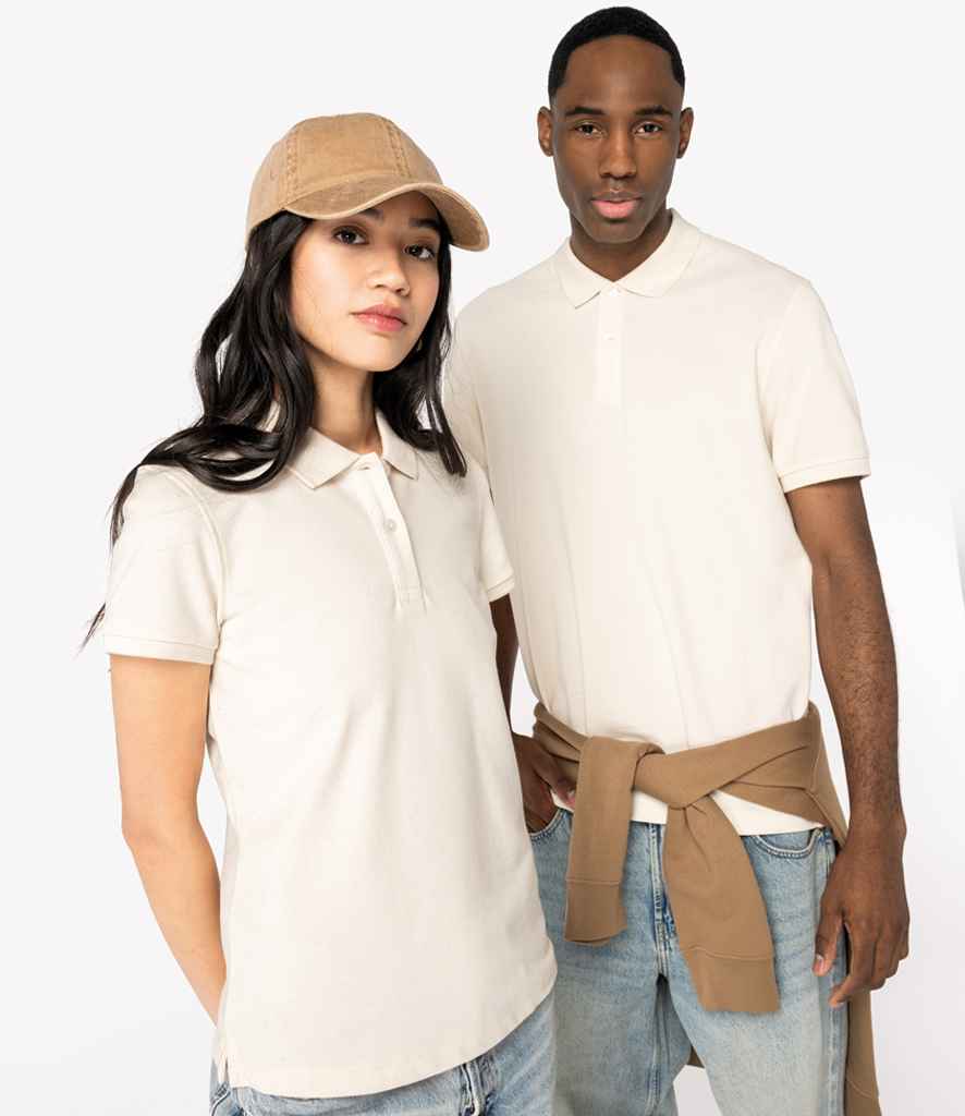 Native Spirit Ladies Piqué Polo Shirt | Raw Natural
