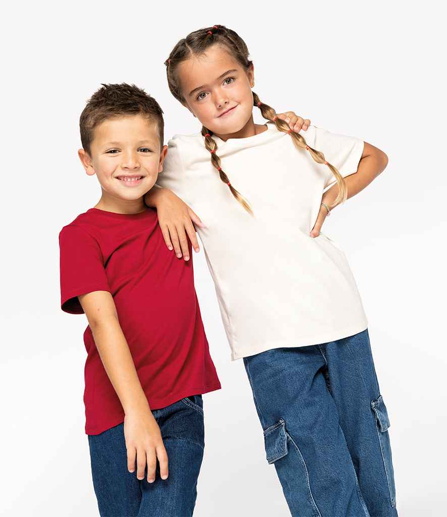 Native Spirit Kids T-Shirt | Hibiscus Red