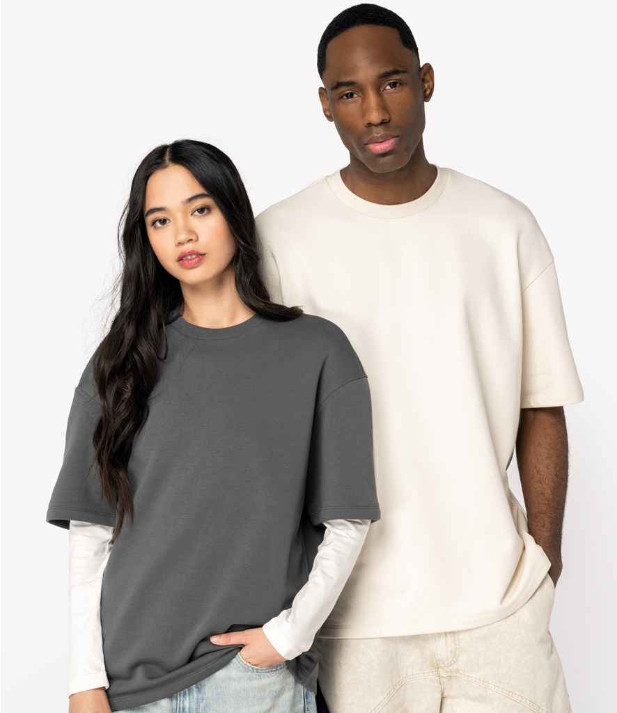 Native Spirit Unisex French Terry T-Shirt | Iron Grey