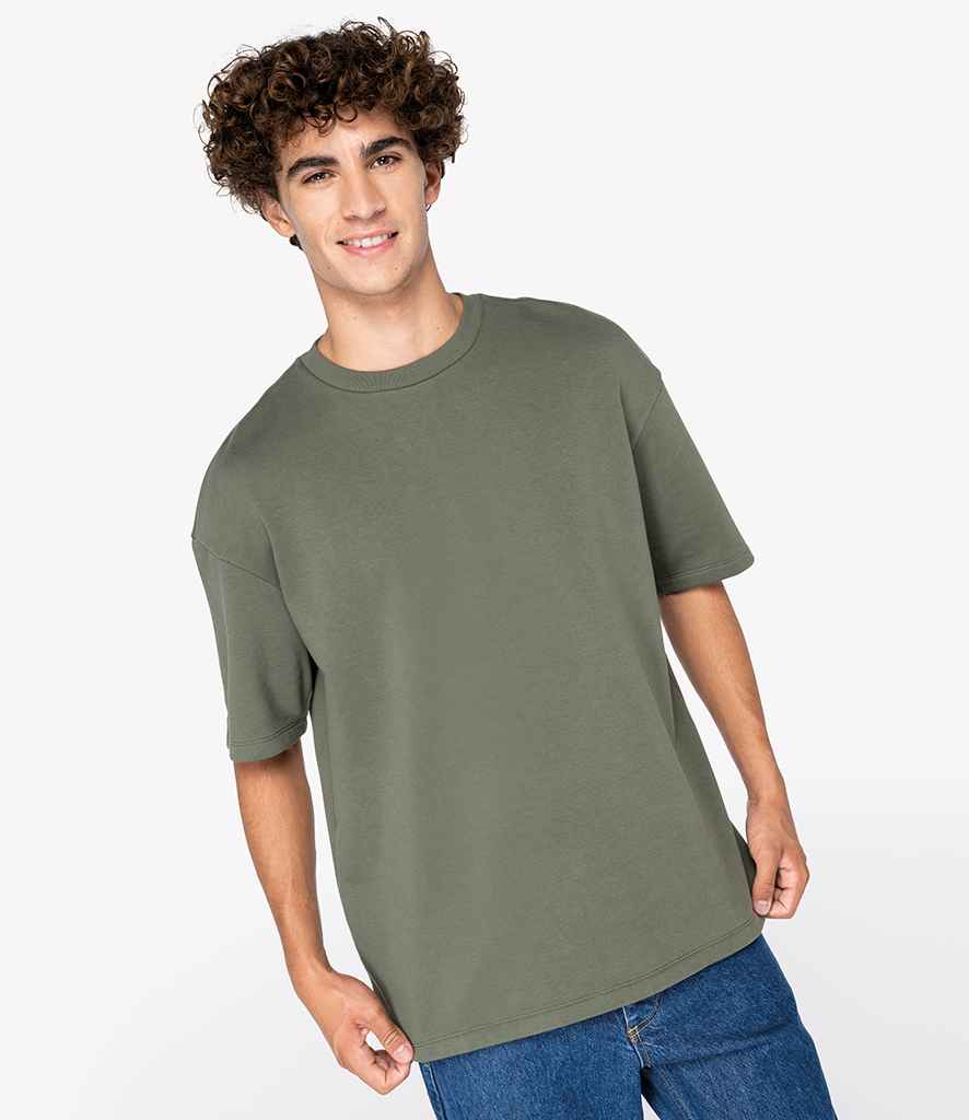 Native Spirit Unisex French Terry T-Shirt | Khaki