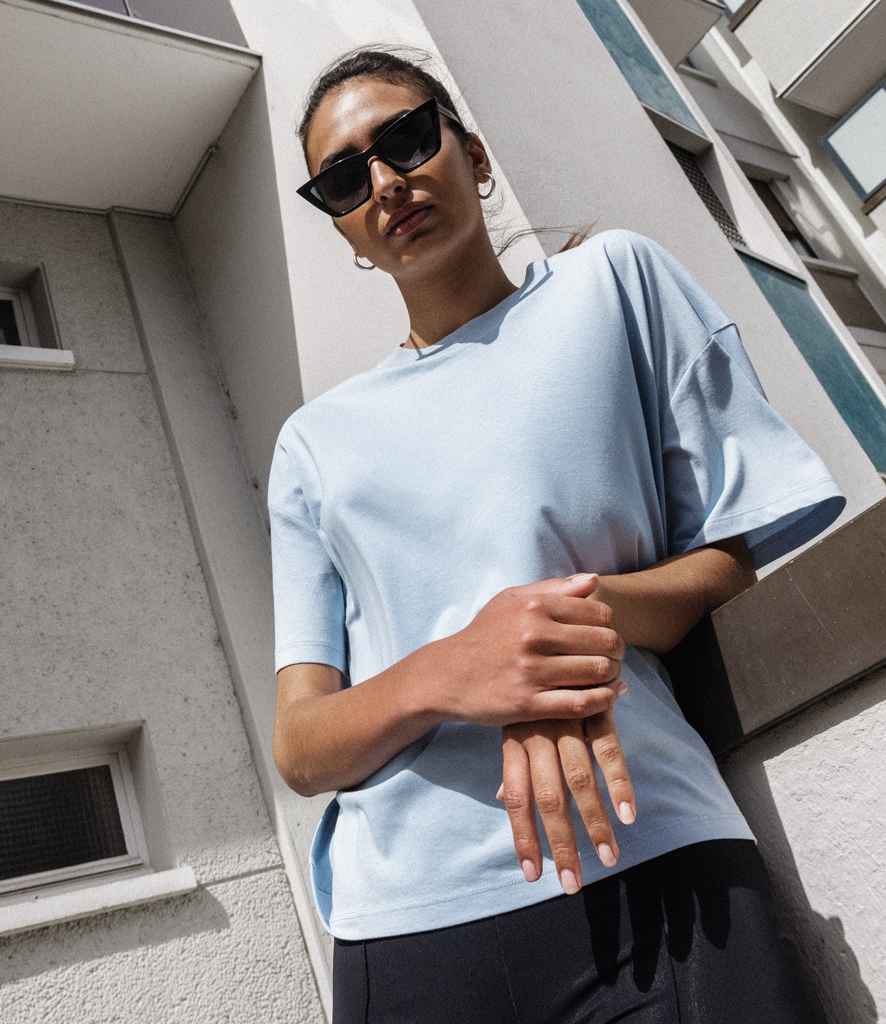 Native Spirit Ladies Oversized T-Shirt | Aquamarine