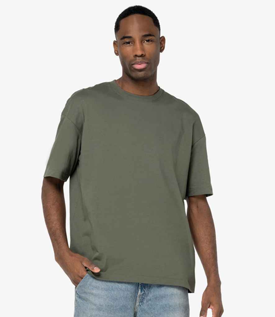Native Spirit Oversized T-Shirt | Organic Khaki